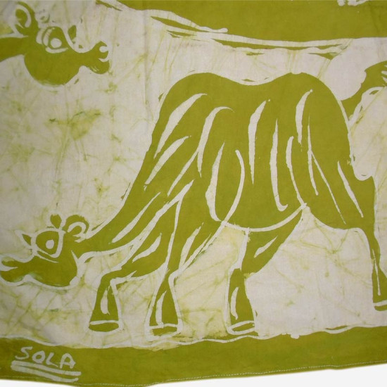 Lemon Camel Designed round tablecloth
