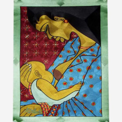 Native Mother Breastfeeding Child